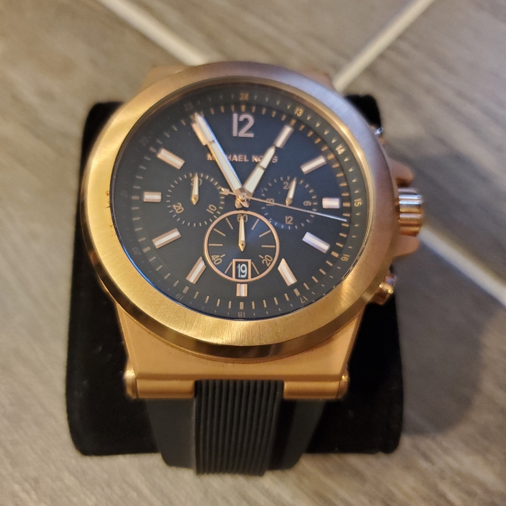 Michael Kors Dylan gold men's watch